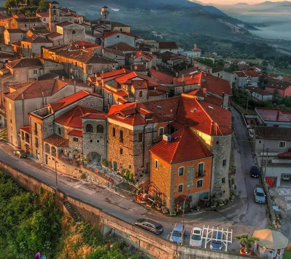 Hotel Villa Torre Antica Atena Lucana Eksteriør billede