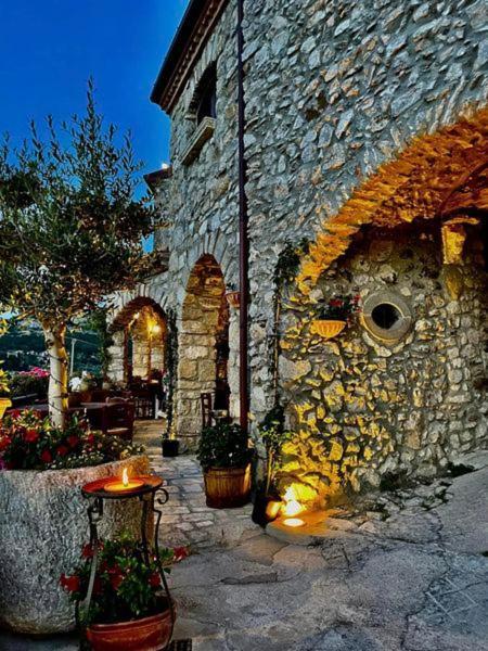 Hotel Villa Torre Antica Atena Lucana Eksteriør billede