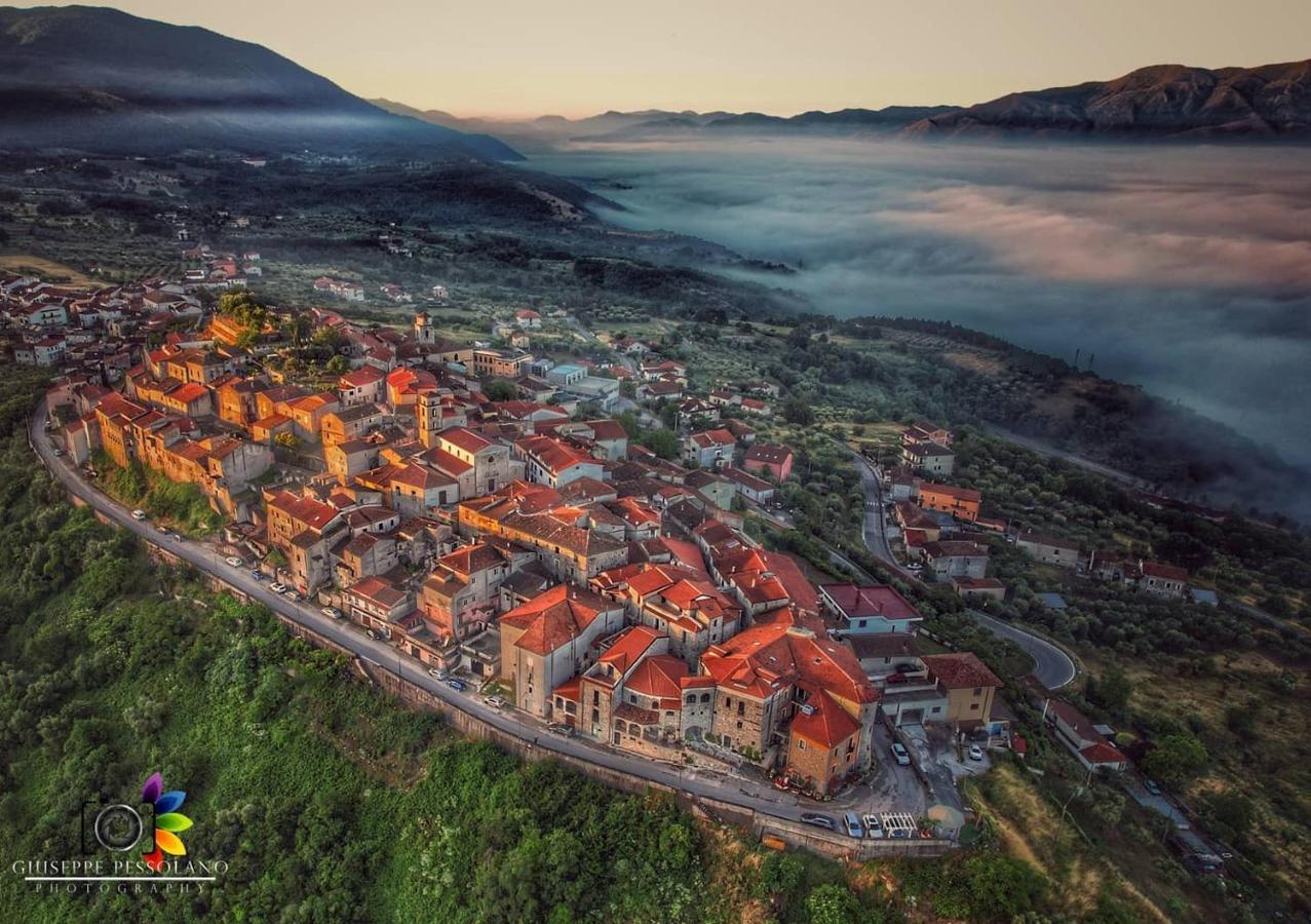 Hotel Villa Torre Antica Atena Lucana Eksteriør billede